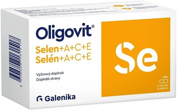 Oligovit Selen + A + C + E 60 tobolek