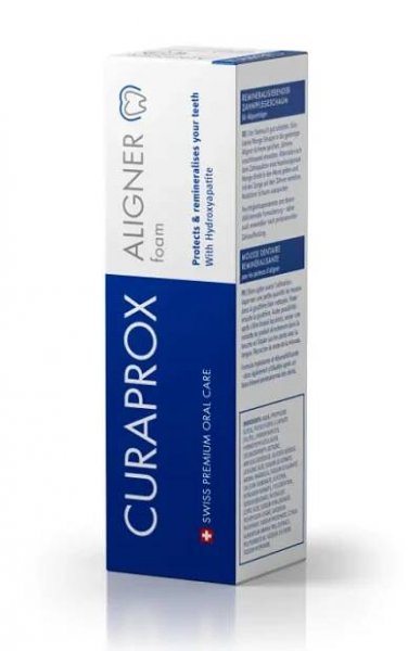 Curaprox Aligner foam remineralizační pěna do alignerů 40 ml