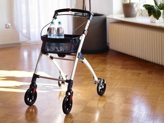 Rollator 2 - domácí chodítko s úložným prostorem, 74 × 52 × 83,5 - 95 cm (A0300301) | LUXO KOUPELNY
