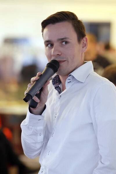 Tomáš Vaněk z L´Oréalu na konferenci Videomarketing 2015. Foto: Jiří Koťátko