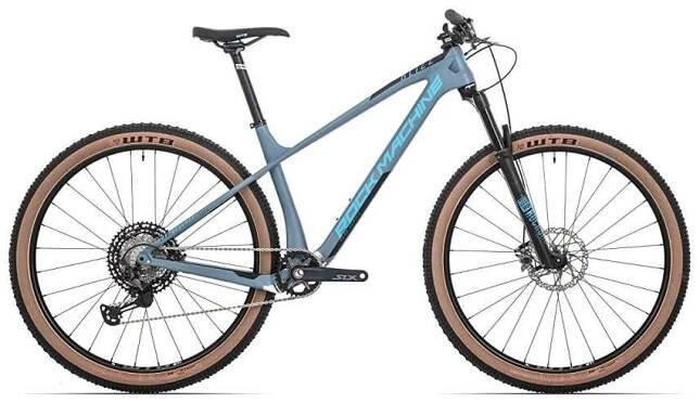 Rock Machine Blizz CRB 70-29 2020 (mat slate grey/neon blue) pevné horské kolo 29er