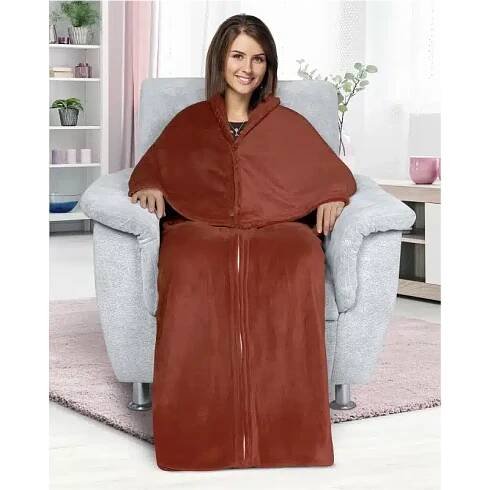 Korall televizní pytel 150x200 cm, hnědý - Molitany.com