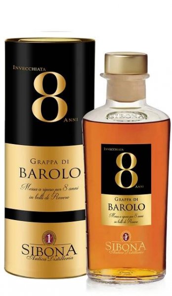 Grappa Riserva Barolo 8 anni - Distilleria Sibona