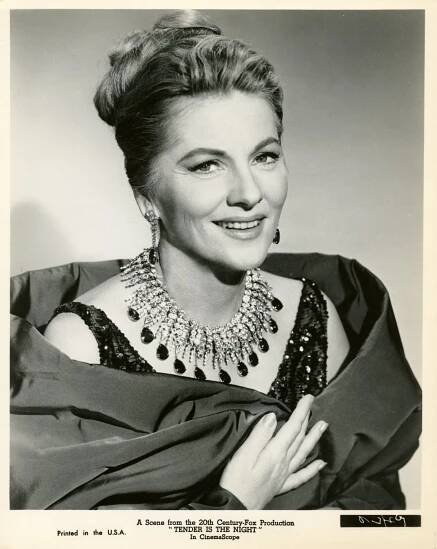 Joan Fontaine - Něžná je noc - Fotosky