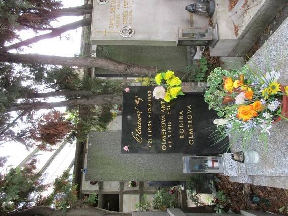 Soubor:Eva Olmerová-hrob, Hřbitov Holešovice.jpg – Wikipedie