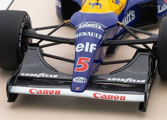 Williams FW14b Renault V10 F1 Canon Sieger GP England Weltmeister 1992 Bild 6