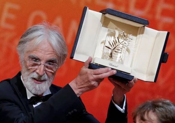 V Cannes vyhrála Láska. Haneke má druhou Zlatou palmu