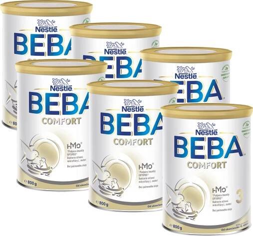 Nestlé Beba Beba comfort 3 HM-O 6 x 800 g