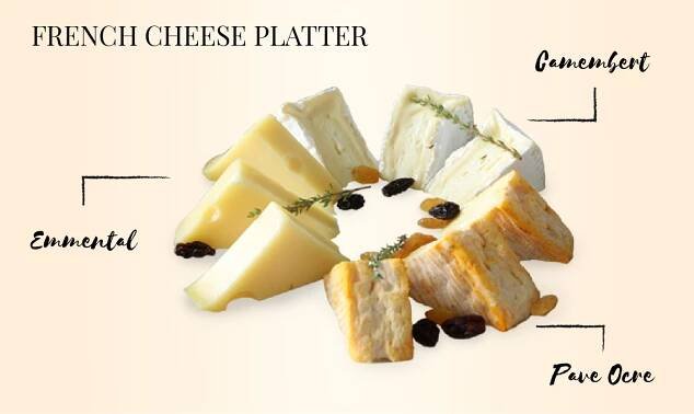 Cheese and Wine_French cheese platter 