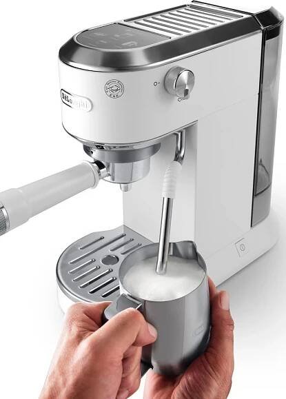 Pákový kávovar De'Longhi EC890.WI bílá barva
