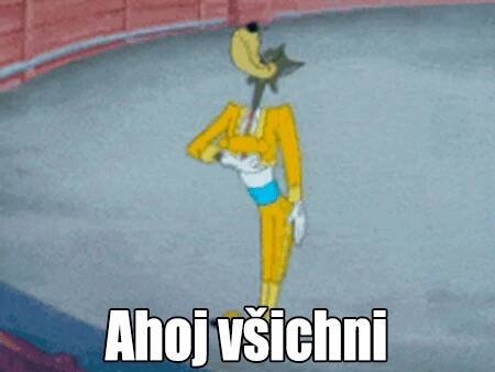 Ahoj GIFy - 69 animovaných obrázků GIF