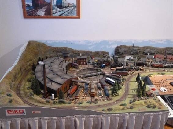 Muzeum modelové železnice na zámku v Trmicích