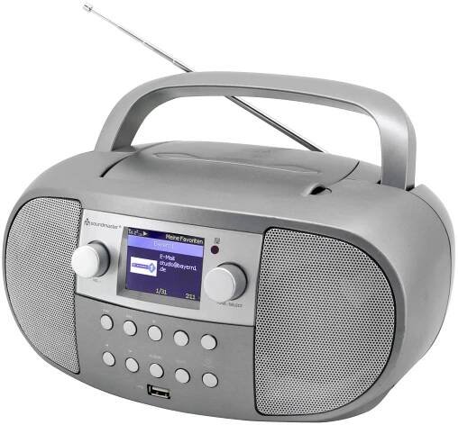 soundmaster SCD7600TI SCD7600TI internetové stolní rádio, DAB+, FM, internetové, CD, USB, Bluetooth, Wi-Fi, internet, vč