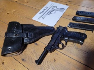 Pistole Walther P38 na Flobert 4 mm volně prodejné Originál - Vojenské sběratelské předměty