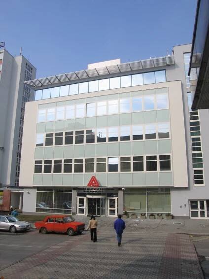 Projekt rekonstrukce administrativní budovy VZP ve Zlíně připravil Centroprojekt