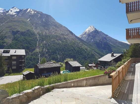 Hotel Alpenperle Saas Fee Exteriér fotografie