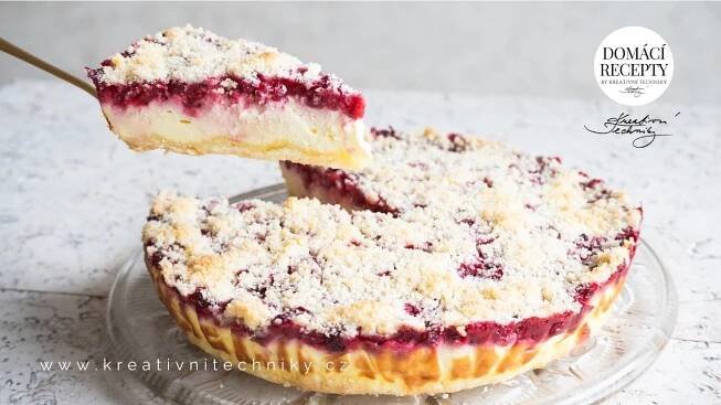 Recept na výborný rybízový koláč s drobenkou: Snadný a rychlý