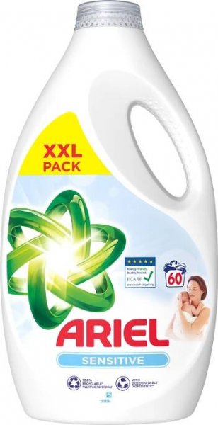 Ariel Sensitive Skin gel 3 l 60 PD