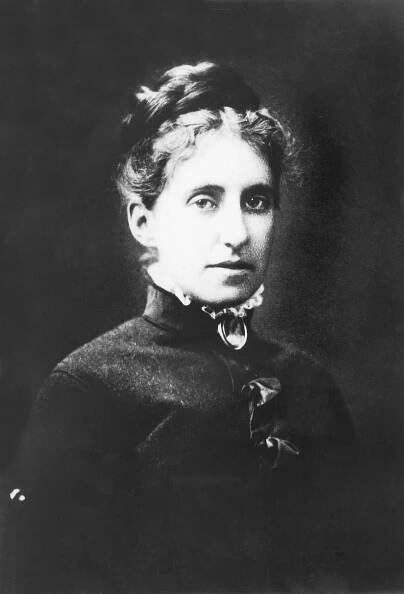 Charlotta Garrigue MASARYKOVÁ  (1850 - 1923), manželka prezidenta T. G. Masaryka - po zasnoubení v r. 1877
Autor: ČTK