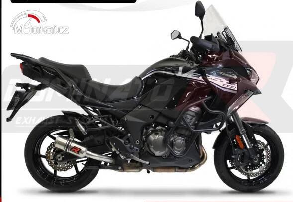 Kawasaki Versys 1000 2019 laděný výfuk homologace | Motorkáři.cz