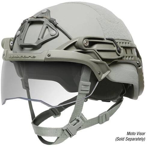 Millbrook Tactical Inc OPS-CORE Sentry LE Helmet Moto Visor