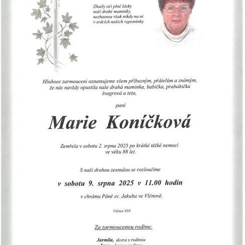 Marie Koníčková