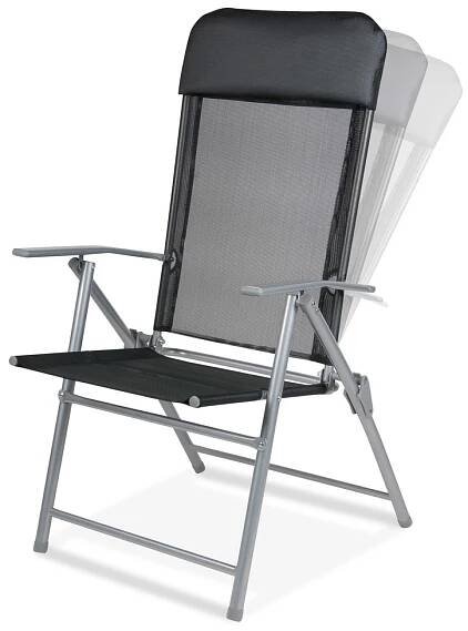 Zahradní křeslo Relax, antracit | TV PRODUCTS CZ