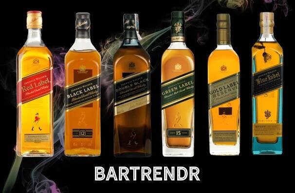 Johnnie Walker Colors - Label Color Prices & Rankings