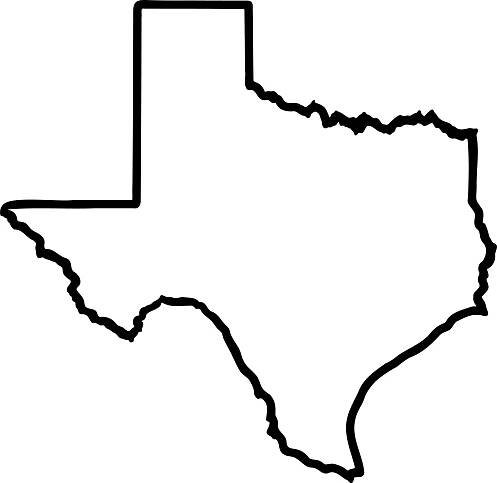 Printable Texas Map Outline Printable JD