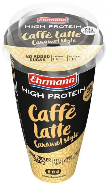 Ehrmann High Protein caffè latte caramel style