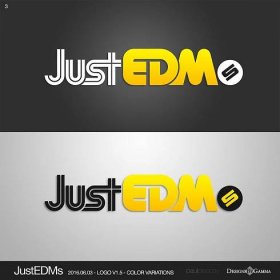 Just EDMs – Logo Colorization | Paul A. Plescov - Product Design and Team Builder