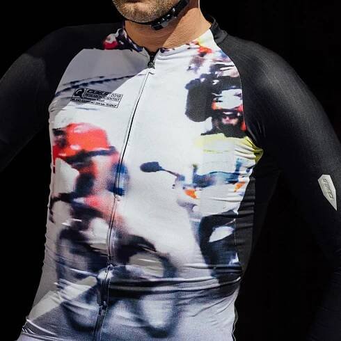 Cycling Gregarius Pro Milano-Sanremo Nibali Jersey Men Q36.5 - Advanced Lightweight Construction