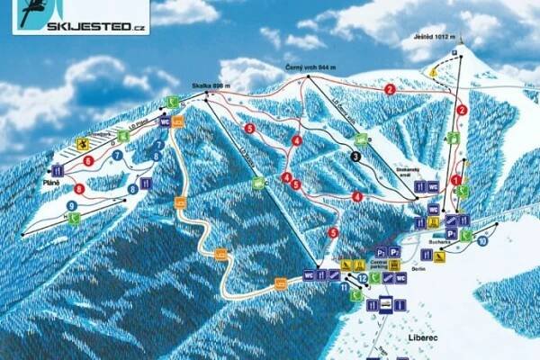Ski areál Ještěd