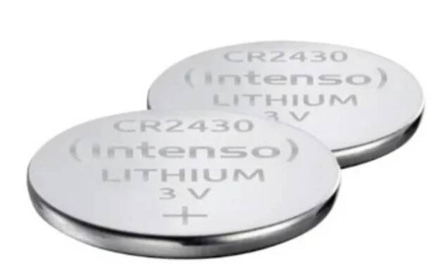 Intenso knoflíkový článek CR 2430 3 V 2 ks 290 mAh lithiová 7502442