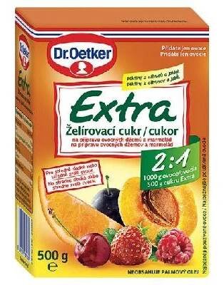 Dr. Oetker Extra 2:1 želírovací cukr, 500 g