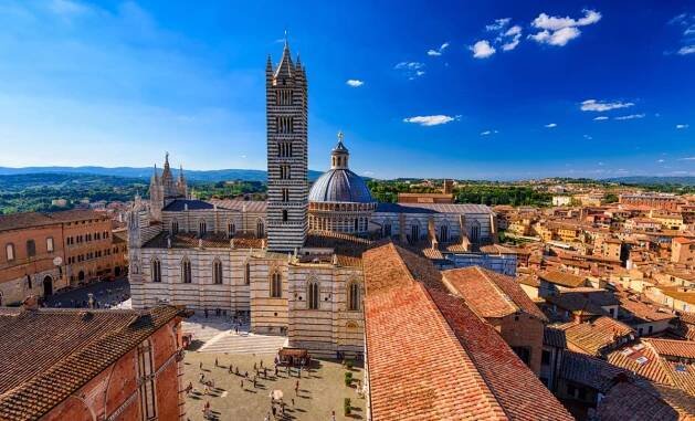 Siena - Toskánsko