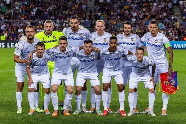 Z utkání fotbalové Ligy mistrů FC Barcelona - FC Viktoria Plzeň (7. 9. 2022)