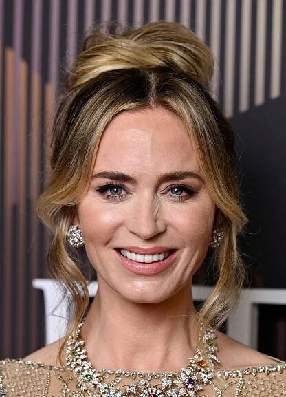 Emily Blunt attends the EE BAFTA Film Awards 2024 at The Royal Festival Hall on February 18, 2024 in London, England