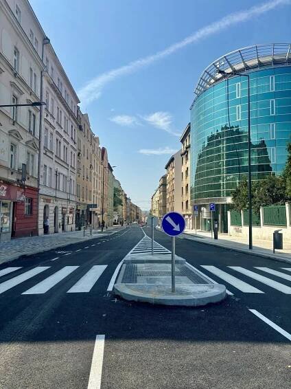 Hartigova ulice v Praze opravena | EUROVIA CZ