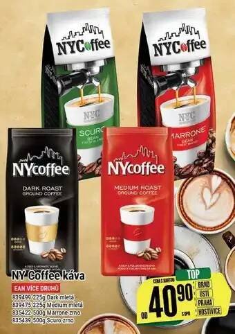 Tamda Foods Ny coffee káva nabídka