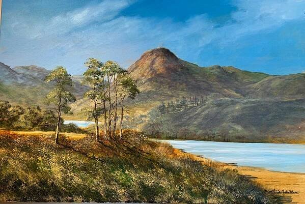 Loch Shiel - acrylic