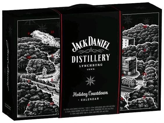 Jack Daniel’s Whiskey MINI kalendář NEW 18 x 0,05 l