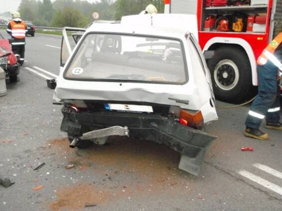 Dopravní nehoda v Hodoňovicích si vyžádala čtyři zraněné