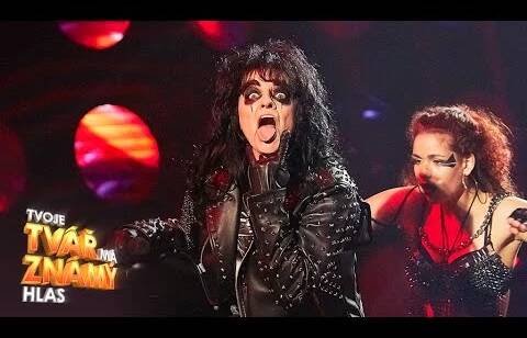 Marta Jandová jako Alice Cooper - "Poison"