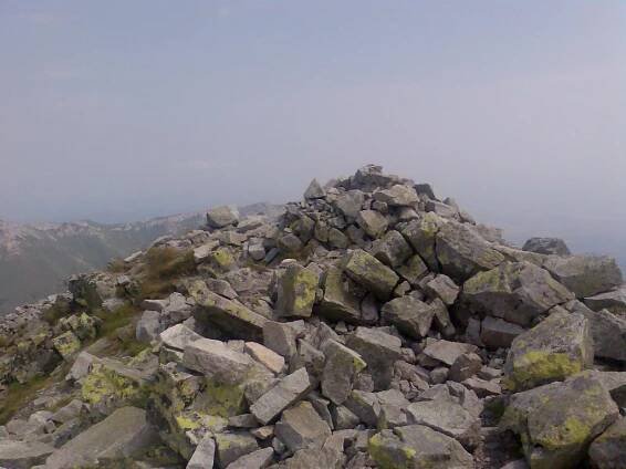 Jahňací štít zo Skalnatého plesa (Vysoké Tatry)