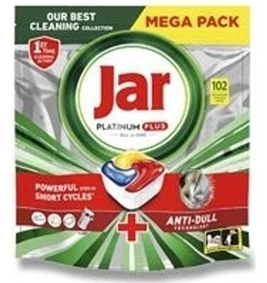 Jar Tablety do myčky Platinum Plus Yellow 102 ks
