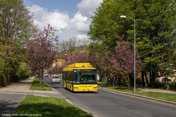 Fotografie Škoda 30 Tr 59 MĚSTSKÁ DOPRAVA Mariánské Lázně