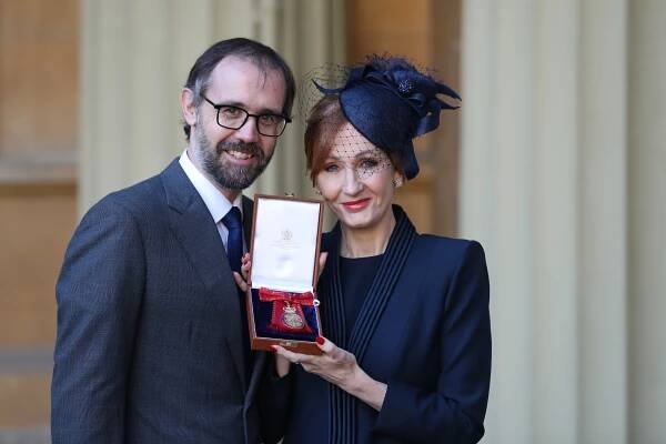J.K. Rowling receives Companion of Honour - J.K. Rowling