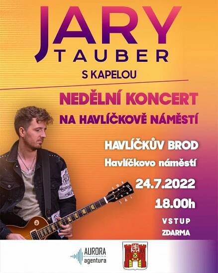 Nedělní koncert- Jary Tauber | Žižkovo Pole