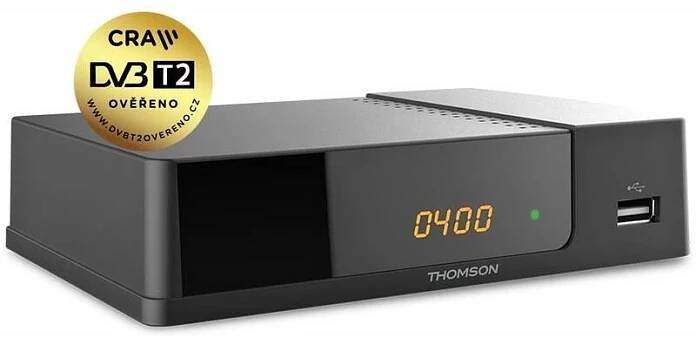 Set-top box Thomson THT709 černý